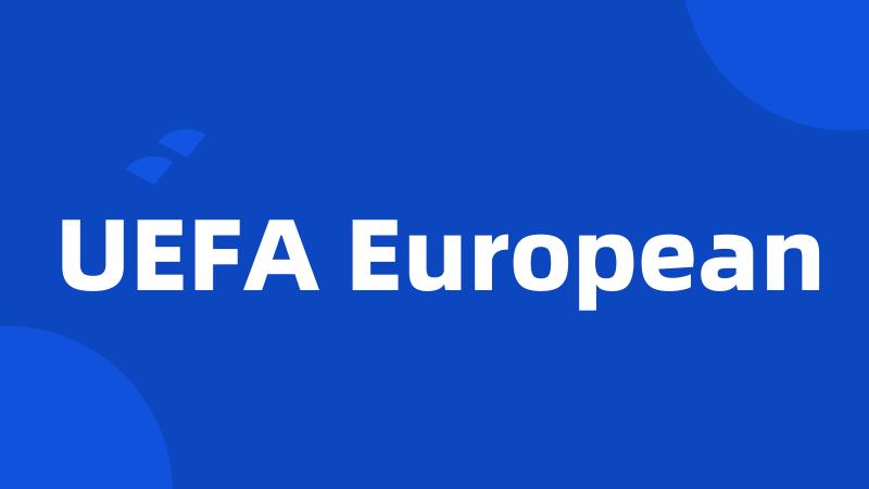 UEFA European