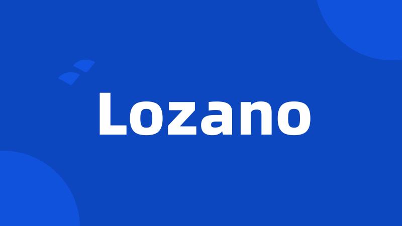 Lozano