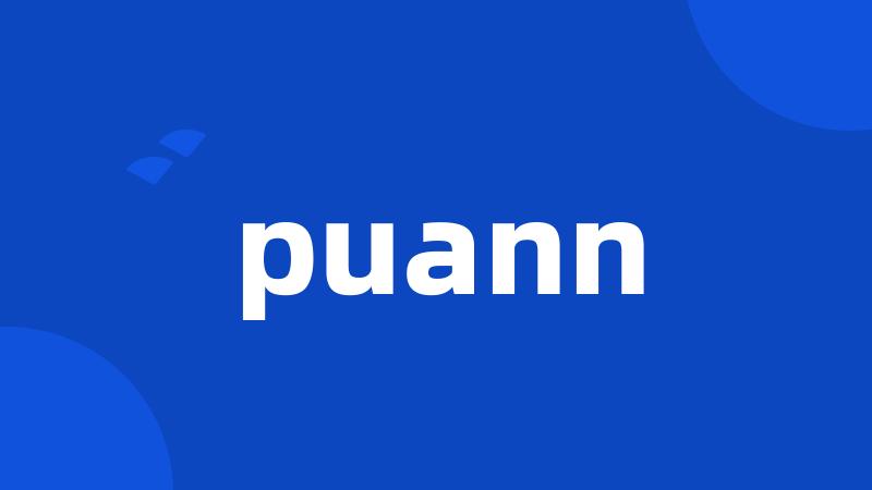 puann