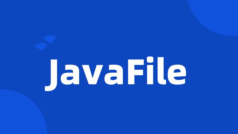JavaFile