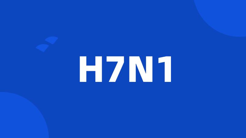 H7N1