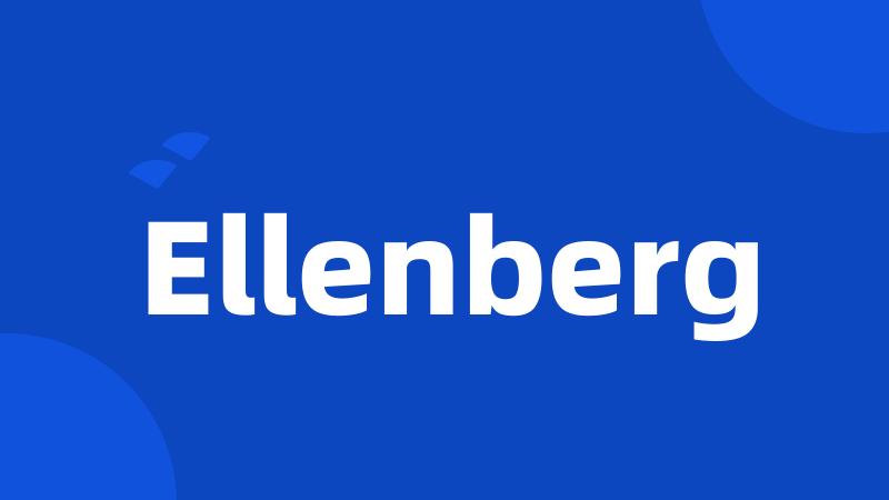 Ellenberg