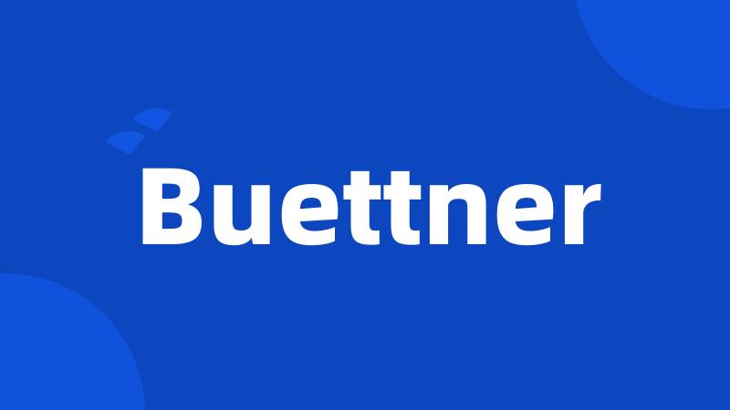 Buettner