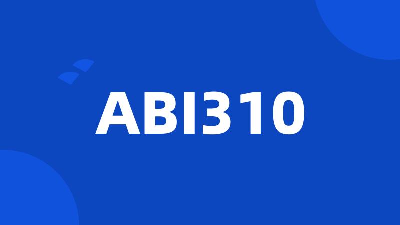 ABI310