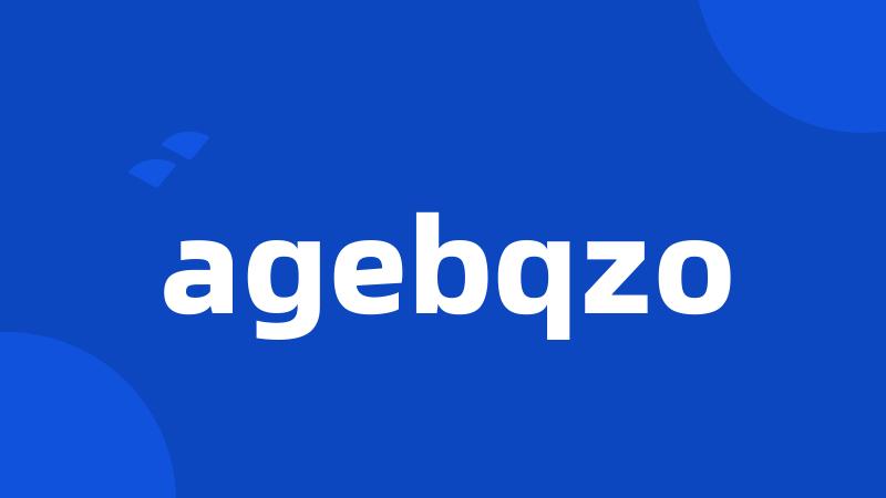 agebqzo