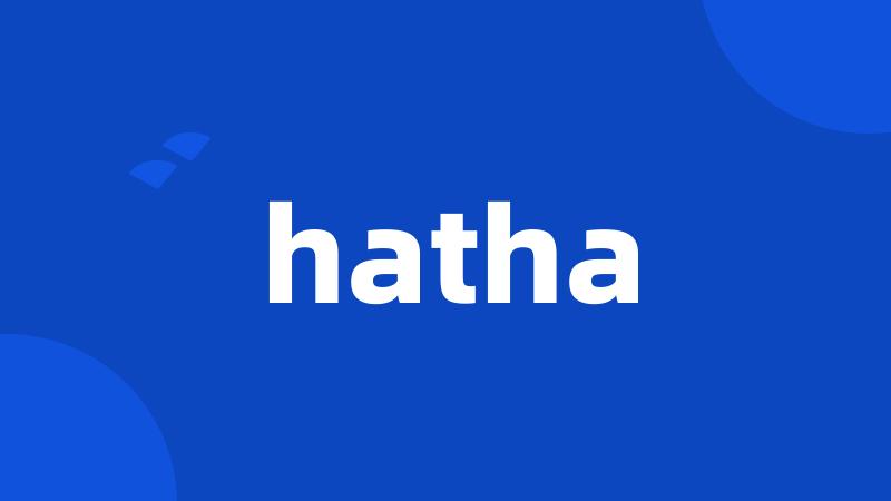 hatha
