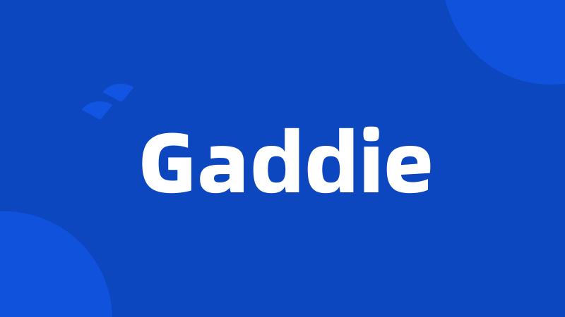 Gaddie