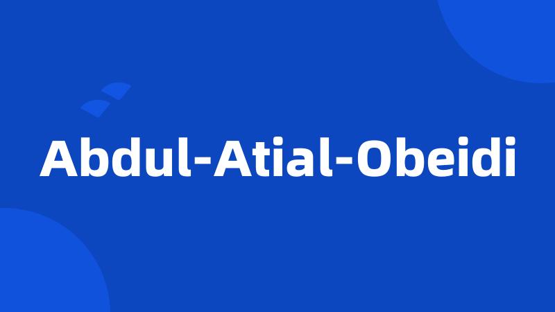 Abdul-Atial-Obeidi