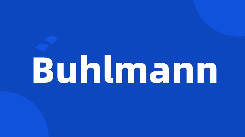 Buhlmann
