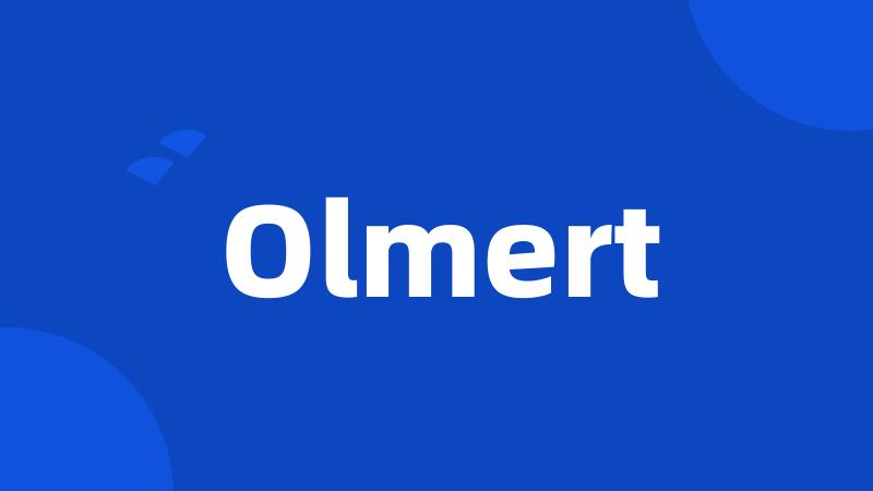 Olmert