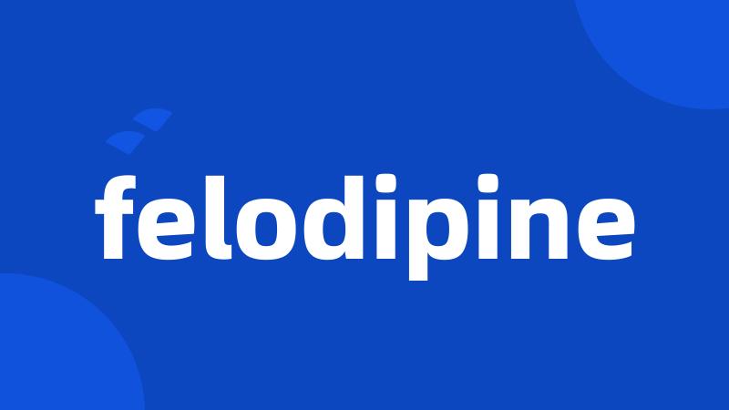 felodipine