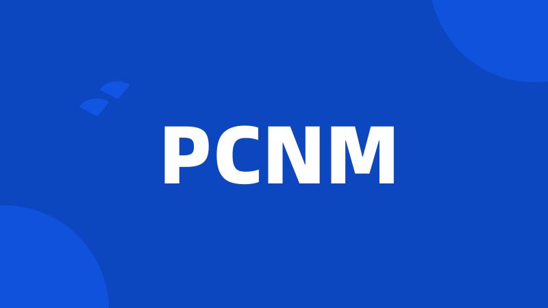 PCNM
