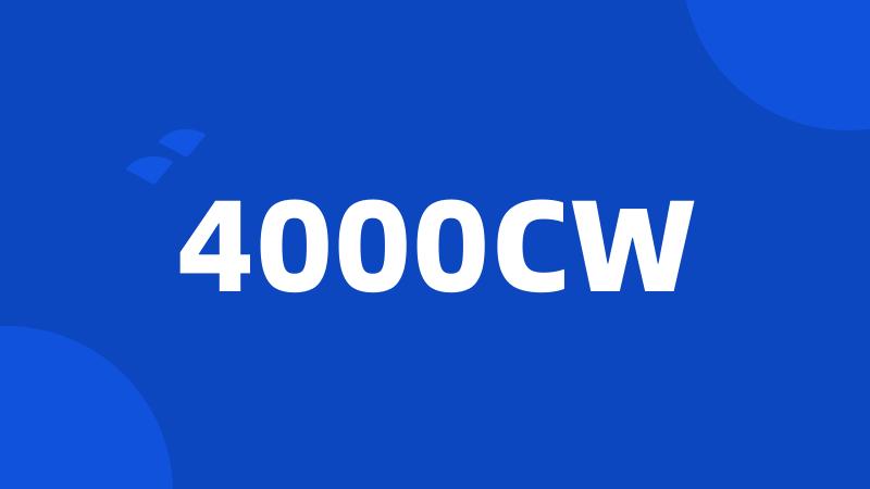 4000CW