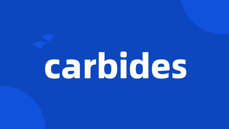 carbides