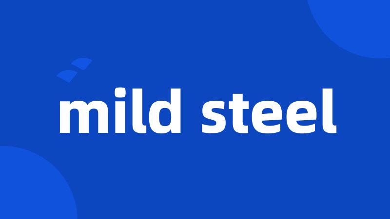 mild steel