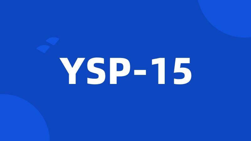 YSP-15