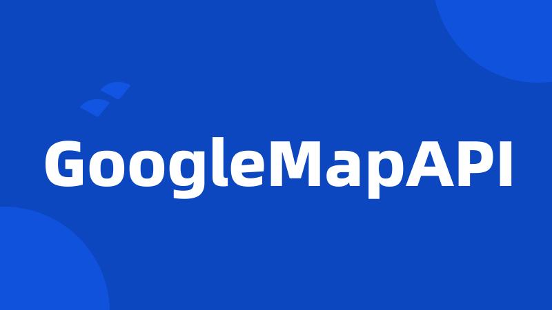 GoogleMapAPI