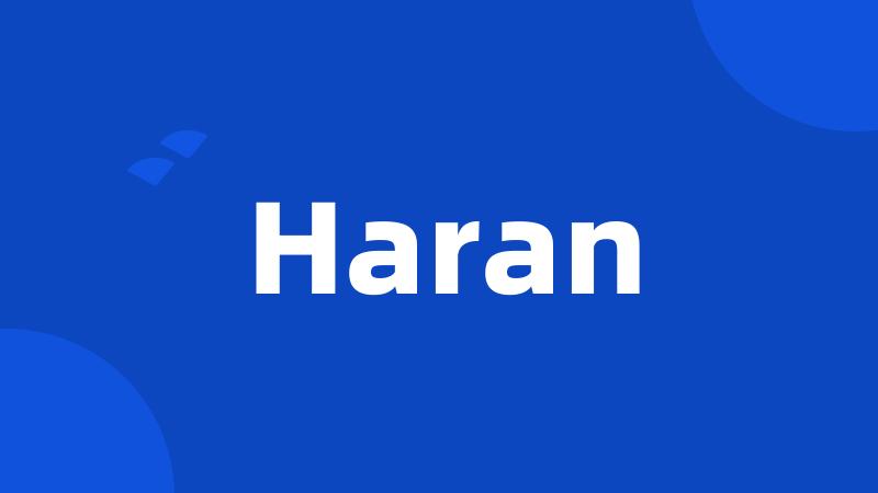 Haran