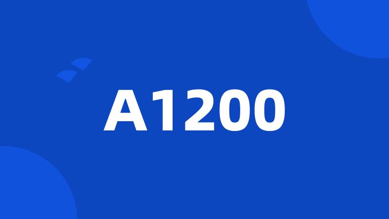 A1200