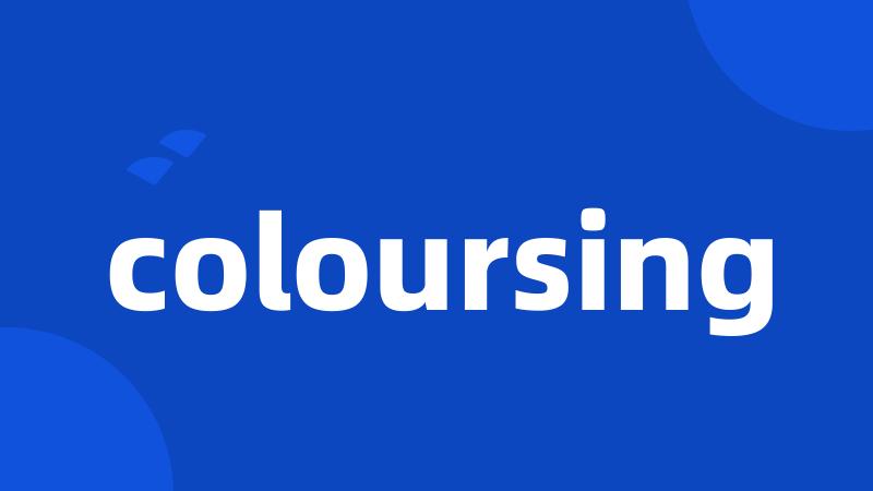 coloursing