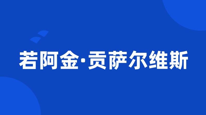 若阿金·贡萨尔维斯