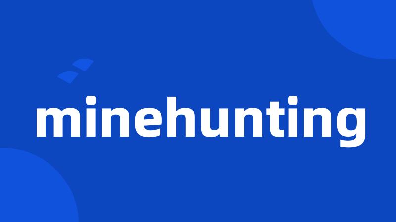 minehunting