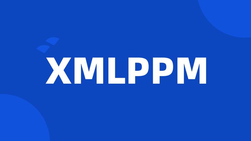 XMLPPM