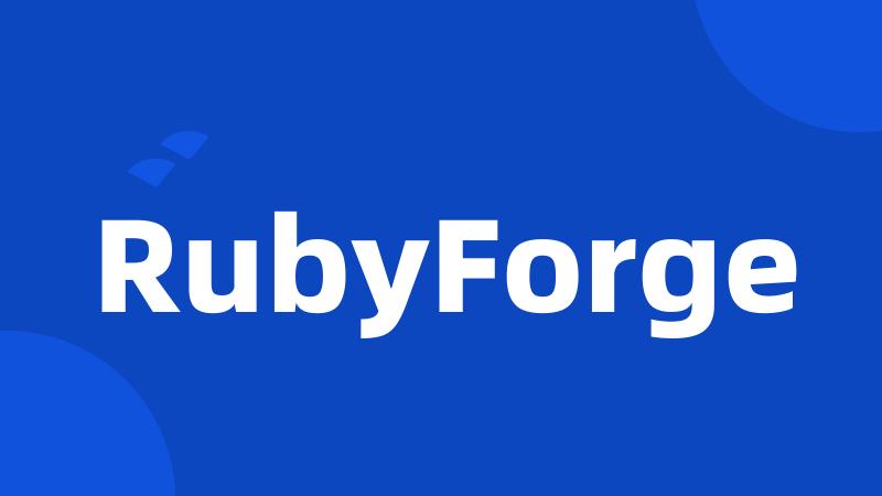 RubyForge