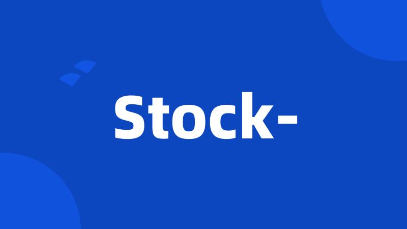 Stock-