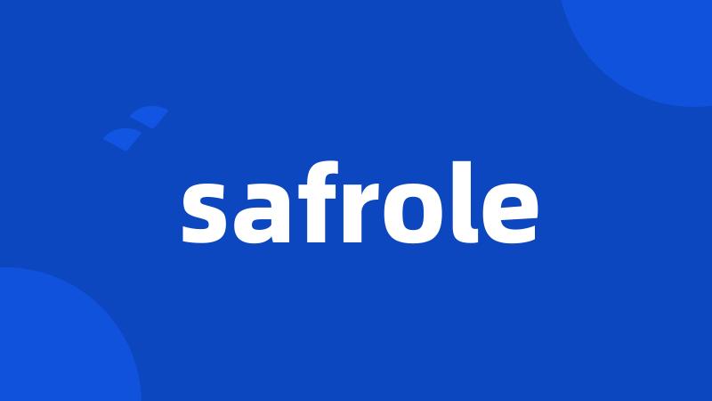 safrole