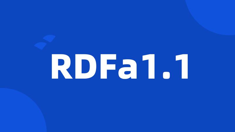 RDFa1.1