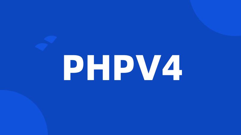 PHPV4