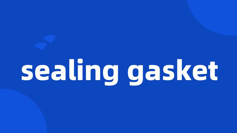 sealing gasket