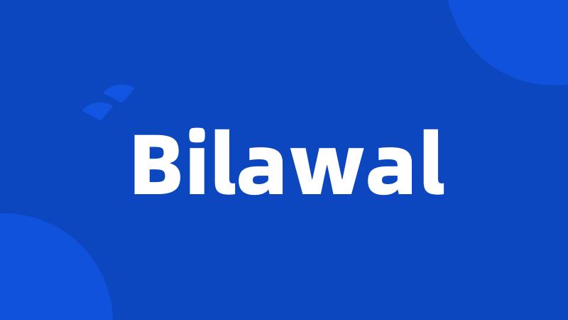 Bilawal