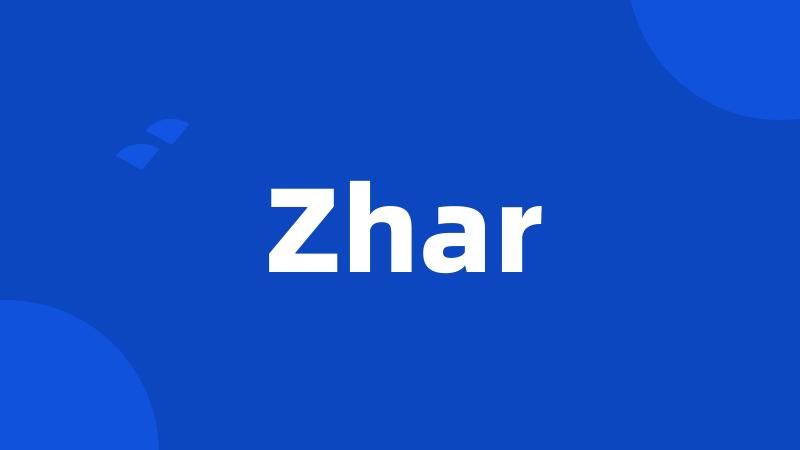 Zhar