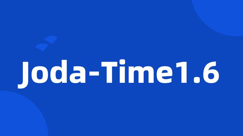 Joda-Time1.6