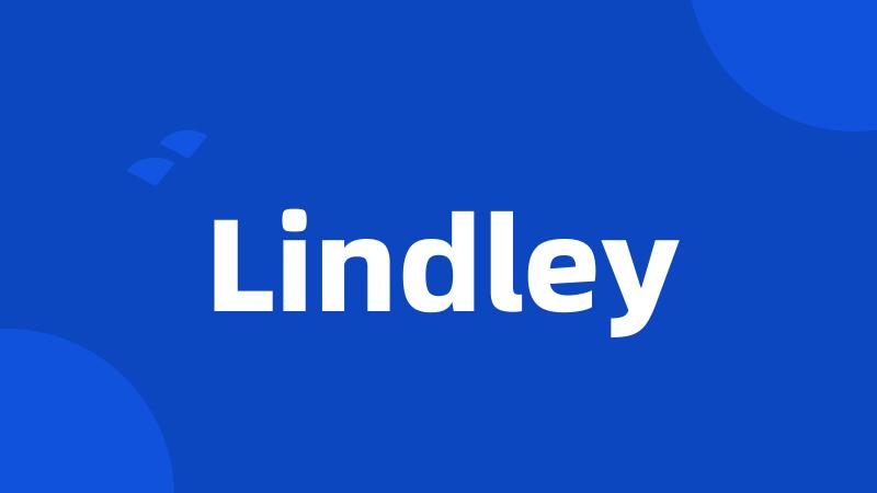 Lindley