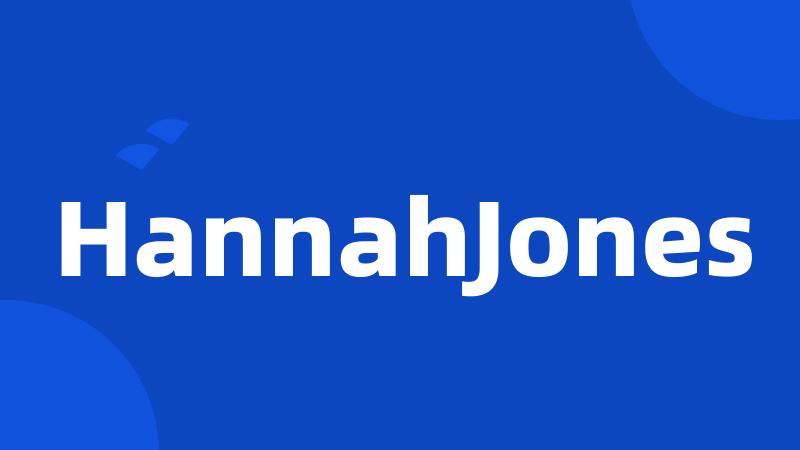 HannahJones