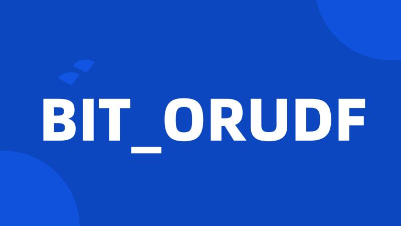 BIT_ORUDF