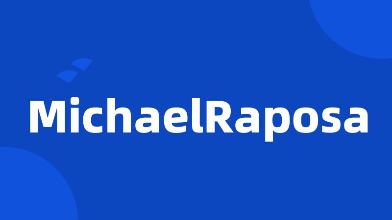 MichaelRaposa