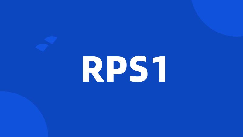 RPS1