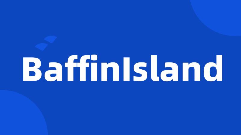 BaffinIsland