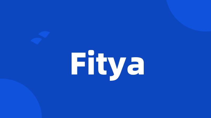 Fitya