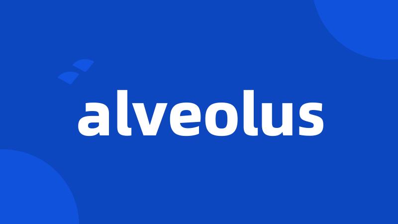 alveolus