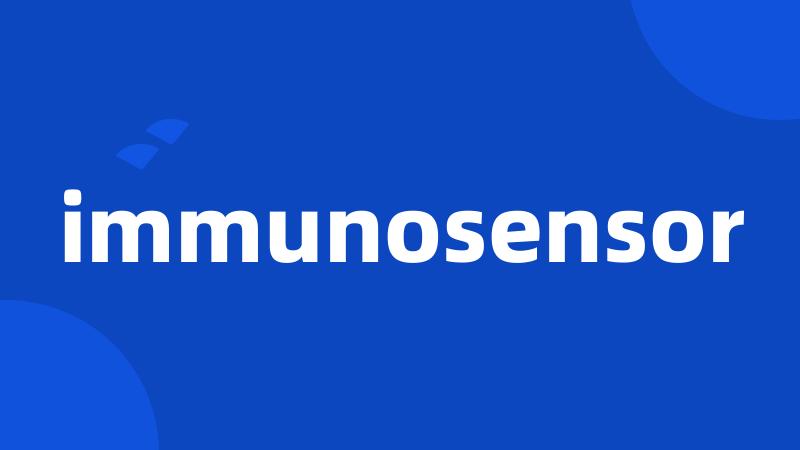 immunosensor