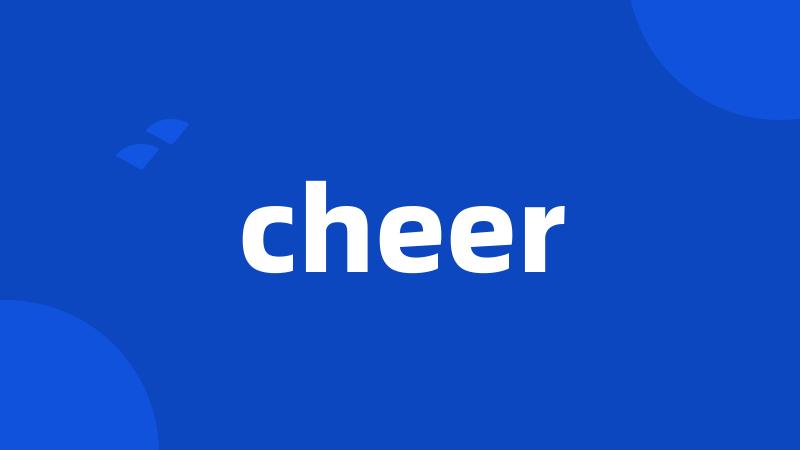 cheer