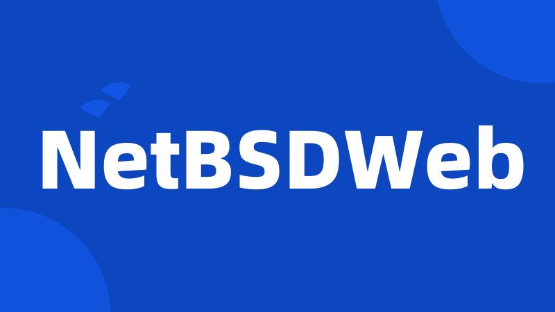 NetBSDWeb