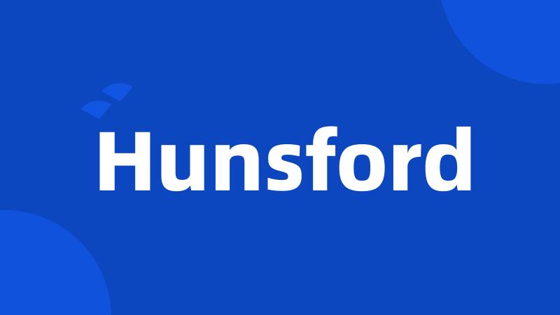 Hunsford