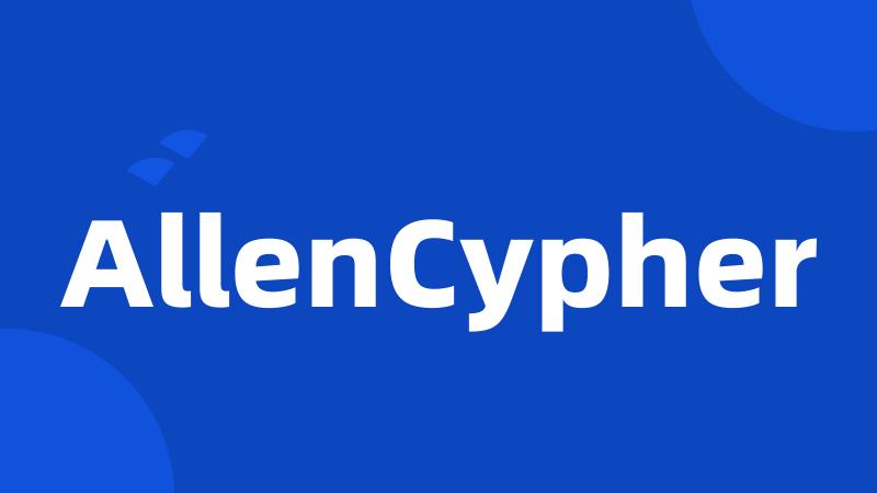 AllenCypher