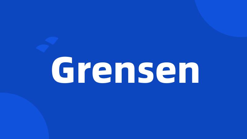 Grensen